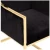 Import brass gold velvet dining chair for events wedding from China