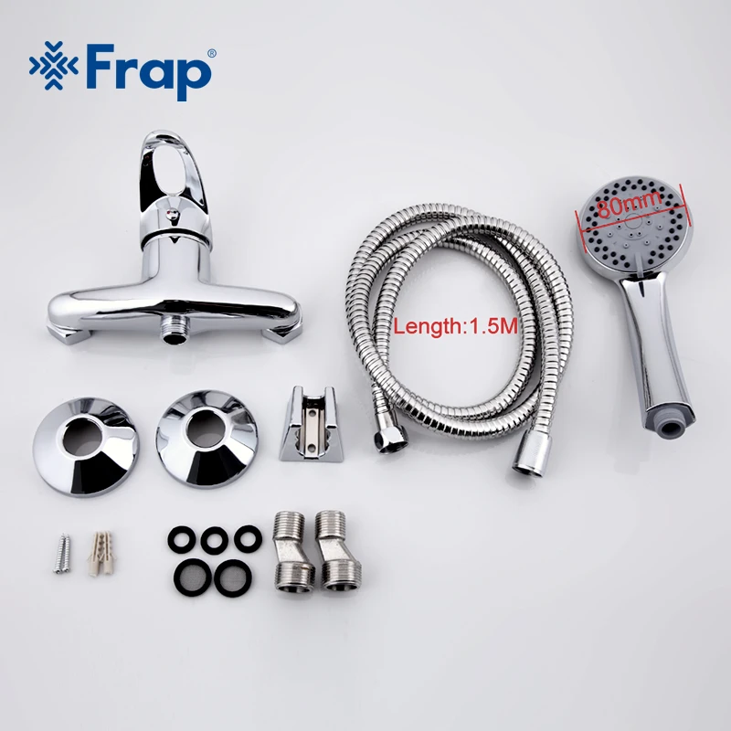 Brass Shower Taps Bath Shower Mixer Faucets