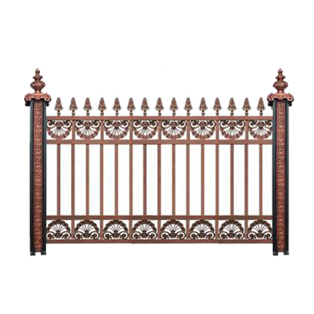 Buy Bronze Cast Aluminum Stair Railing And Terrace Baluster Railing ...