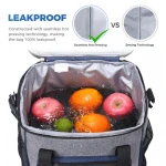 BSCI Factory Thermal Carry Tote Beach Cooler Grocery Food Bag Insulated Cooler Bag