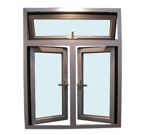 Building projects cheap Aluminum Window factory Hurricane window of Aluminium profile window for hot sale