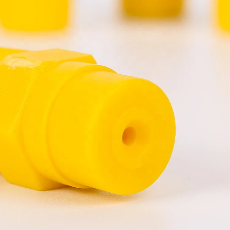 BYCO BSPT Cheap Yellow Plastic Full Cone Spray Nozzle, Solid Cone Nozzle