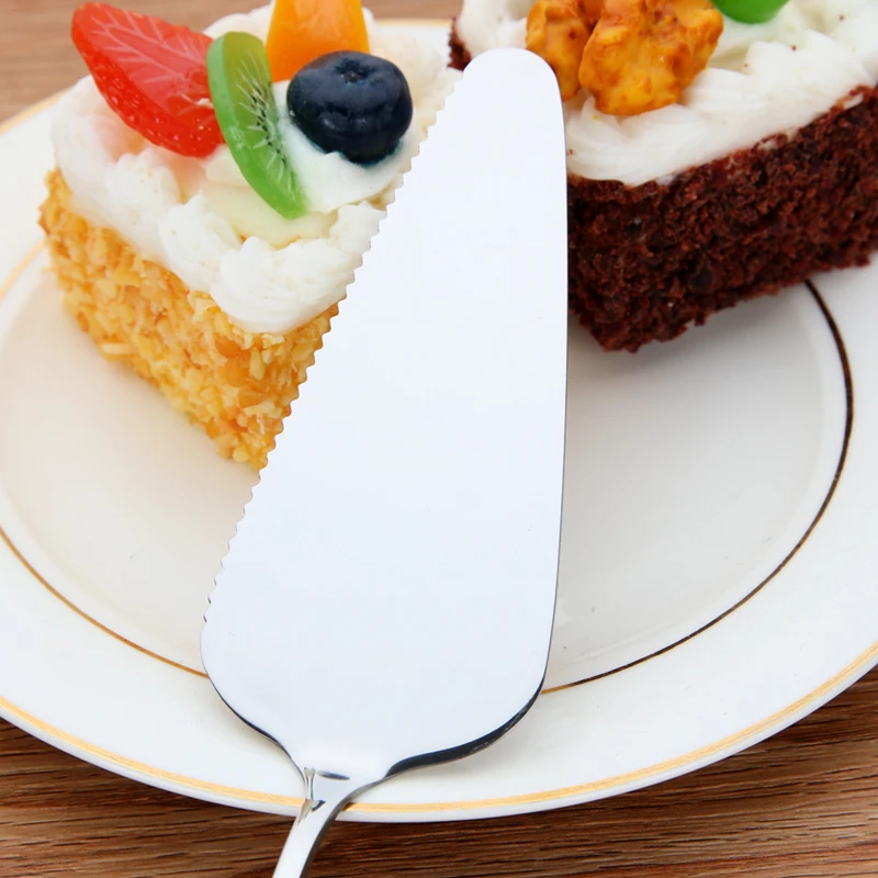 Cake shop mini stainless steel dessert fruit knife and fork set