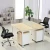 Import call center staff 4 seat modular office desk  Modern Office cubicle 4 people workstation partition from China