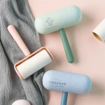 Capsule Shape Capsule Roller Brush Pet Hair Remover Reusable Sticker Lint Roller