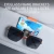 Import Car Multifunctional Microfiber Leather Easy Install Anti Scratch Sun Visor Glasses Clip from China