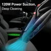 Car Vacuum Cleaner High Power 8000Pa DC 12V Portable Handheld Auto Vacuum Cleaner for Wet and Dry Cleaning Corded Car Vaccum