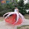 Carnival event show performance dance inflatable octopus wing costume for Parade Performance