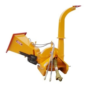 CE approved tractor wood chipper pto