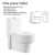 Import ceramic bathroom cheap wc toilet sets from China