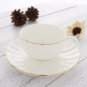 Ceramic new cup saucer wholesale  porcelain tea coffee  cup saucer and spoon