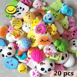 Cheap Cost Stress Relief Toy for Collection Gift Squishies Random pack Scented Jumbo Slow Rising KawaiI Squishy Bun Bread