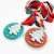 Import Cheap custom high quality 3D craft zinc alloy metal material Christmas medals from China
