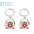 Import Cheap custom metal canada shop cart 45mm euro token challenge coin supermarket shopping trolley coin holder key chain from China