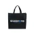 Import Cheap Custom Printed Recyclable Black Non Woven Shopping Bags With Logo from China