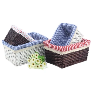cheap custom size wholesale wicker storage basket/wicker storage basket