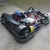 Import cheap family amusement rides gas powered Lifan engine two seater racing go karts from China