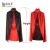 Import cheap halloween vampire red black cape for party from China