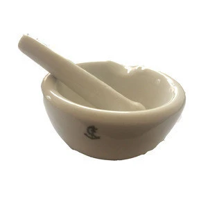 cheap price 60mm medical custom pestal laboratory big large mini alumina ceramics porcelain lab mortar & and pestle set for sale