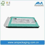 cheap printing folded chocolate bars kraft box hot foil logo