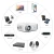 Cheerlux Factory Cheap 3800 Lumens Native 1920*1080P Projector Full HD LED Mini Screen Mirroring Projector