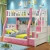 Import Children Bedroom Furniture Sets Multifunction Baby Mediterranean Style Modern Solid Wooden Bunk Bed for Kids from China
