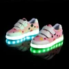 Childrens Spring and Autumn New Board Shoes Colorful Luminous Shoes LED Luminous Shoes
