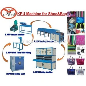 China CE KPU shoe vamp make up moulding machine