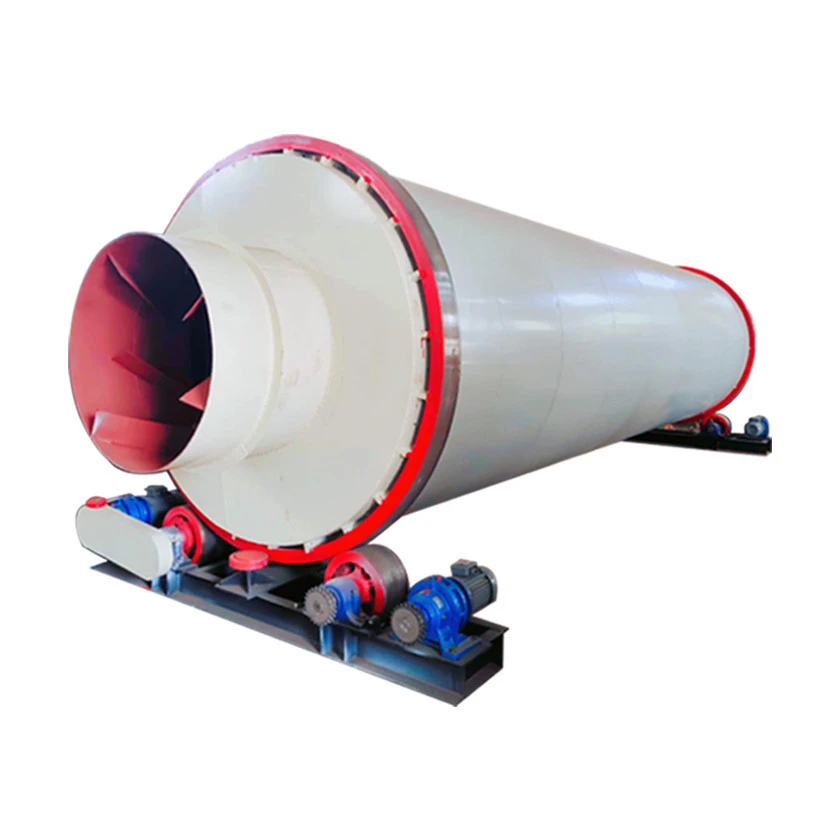China Manufacturer biomass rotary dryer with field installation service