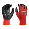 China Manufacturer Breathable Rubber Coated nitrile Gloves, Outdoor Protective Work Gloves