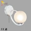 China Manufacturer Cheap Coffee Ball Shape 5W Glass G9 LED Wall Lamp