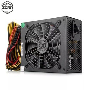China Shenzhen 100-240v 1600W 1800W ATX PC Power Supply 12V Multiple Output 80 Plus Gold For 6 Graphics Card Miner