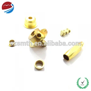 China supplier factory direct custom made machining processing small precision part brass cnc turned part