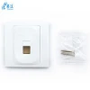 China Wholesale 86mm Single port RJ45 single port Network Faceplate from China YUEDAO