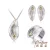 Import Chinese jeweler Wholesale Peridot Sterling Silver Women Wedding Jewelry Sets from China