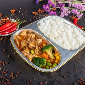 Chinese manufacturer sells spicy and deliciousscallop rice