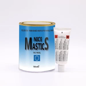 Chinese supplier AB polyester resin Stone granite Mastic white Marble Glue