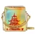 Import Chinese Takeout Box Tower Laser Pu Leather Chain Crossbody Bag Box Purse Handbag(H69) from China
