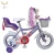 Import Christmas EN71 Standard bikes for children&#39;s/new model girls pink white toddler bike with doll seat/cheap children bicycles from China