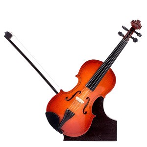Christmas Gift Small Mini Music Instrument Model Stand Craft Mini Violin