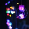 Christmas lights Led Wishing Ball Light String 220V Plug-in Curtain Light Background Decoration Wedding Decoration