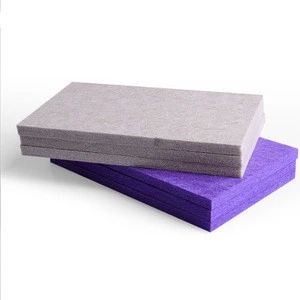 Cinema sound insulation material PET acoustic wall panel soundproof material