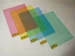 clear promotional cleanroom paper file document holder a4 size L shape clear pp plastic file folder