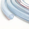 Clear Reinforced PVC Tubing, 3/8" 10mm 1/2" 12mm / High Pressure Flexible Water Delivery Hose