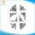 Import Clear stamp simple geometry flower border pattern custom silicone stamp for scrapbook pages from China
