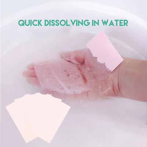 Clothes Underwear Laundry Detergent Paper Sheets Quick Dissolve Underwear Laundry Sheets