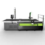 CNC Automatic Oscillating knife fabric apparel cutting machine