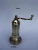 Import Coffee hand grinder with round base made in brass and polished finish from India