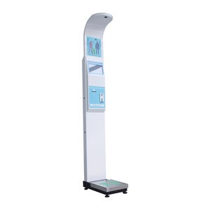 Coin-operated clinical analytical height and weight measuring instruments body height and weight scale
