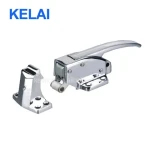 Cold Storage Room Accessories Pressure Venting Push to Close Latches with Zinc Alloy Handle KL1400 Kitchen Oven Door Latch